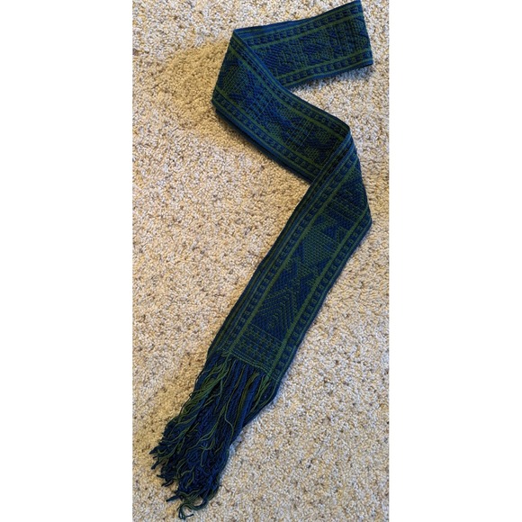 Other - Hand Woven Authentic Peruvian Sash Wrap 68" X 3.5" Inches